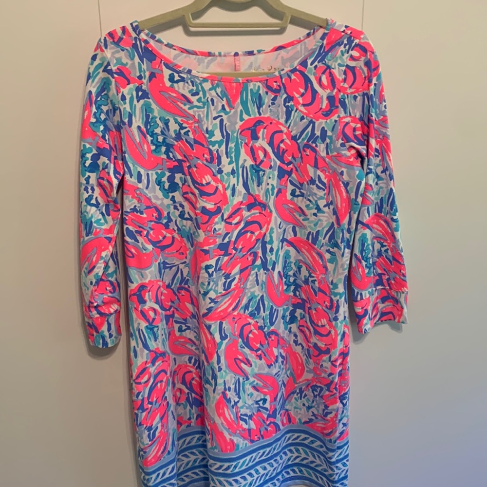 Lilly Pulitzer lobster print dress